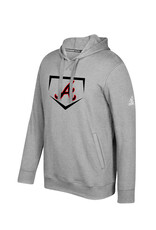 Adcraft QC Area Knights Adidas Fleece Unisex Hooded Sweatshirt-Grey