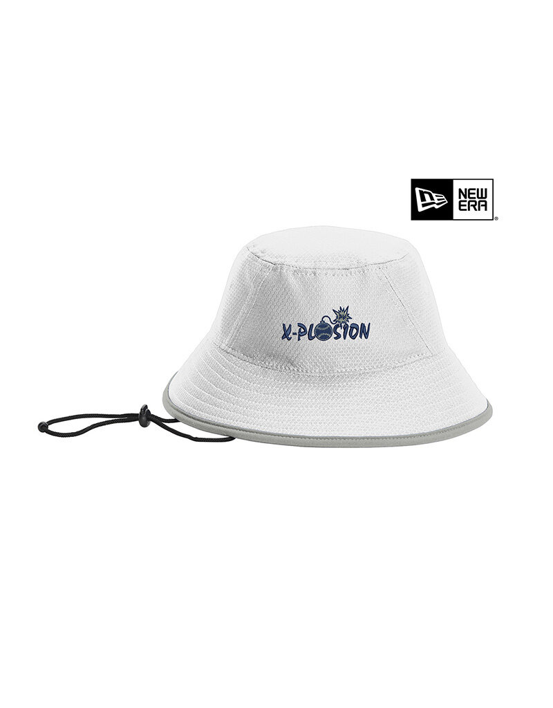 Adcraft PV X-Plosion New Era Hex Era Bucket Hat-White/Grey