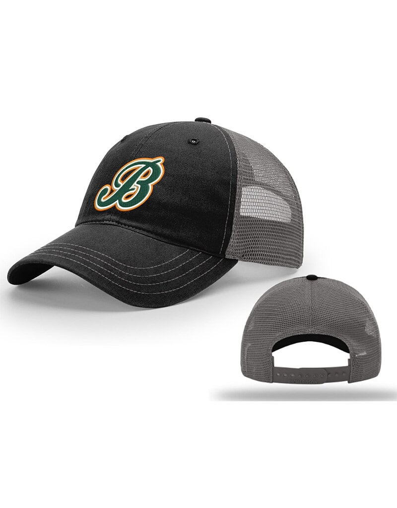 Adcraft Barnstormers Richardson Garment Washed Trucker Split-Black/Charcoal