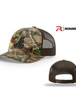 Adcraft QC Area Knights BB Richardson Printed Trucker Cap-Realtree Edge Brown