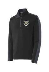 Barnstormers Home Plate 1/4 Zip Pullover - Black/Iron