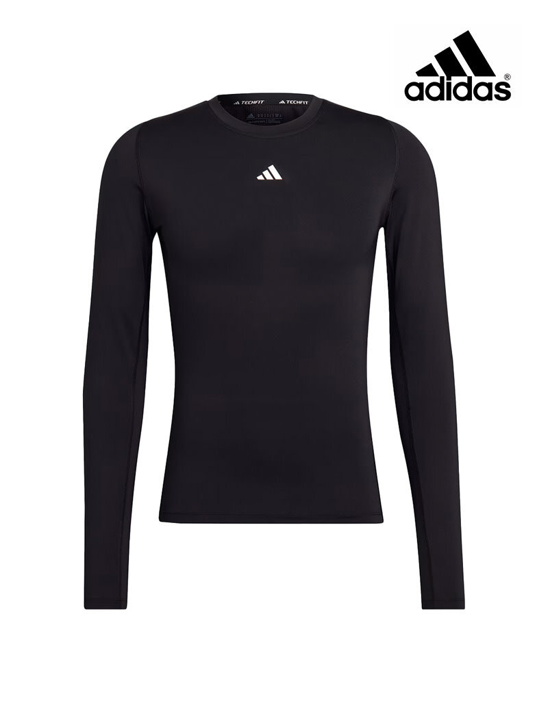 Adidas Adidas Men's Techfit Cold Ready Long Sleeve - Black