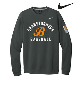 Nike Barnstormers BB Nike Club Fleece Crew-Anthracite