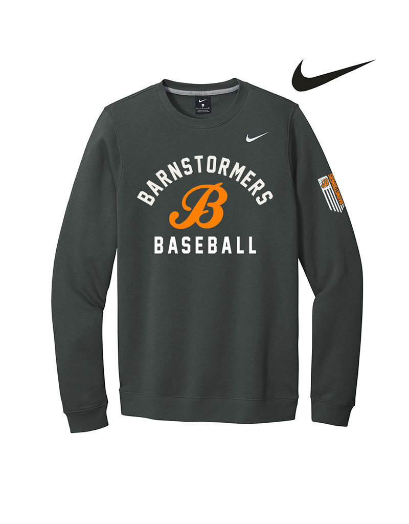 Nike Barnstormers BB Nike Club Fleece Crew-Anthracite