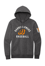 Barnstormers BB Unisex Premium Hooded Sweatshirt-Heathered Charcoal