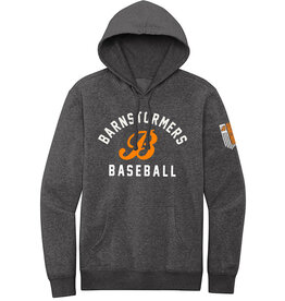 Barnstormers BB Unisex Premium Hooded Sweatshirt-Heathered Charcoal