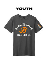 Barnstormers BB Youth Short Sleeve Tee-Charcoal
