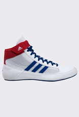 Adidas Adidas HVC 2 Youth Laced Wrestling Shoe - White/Red/Royal