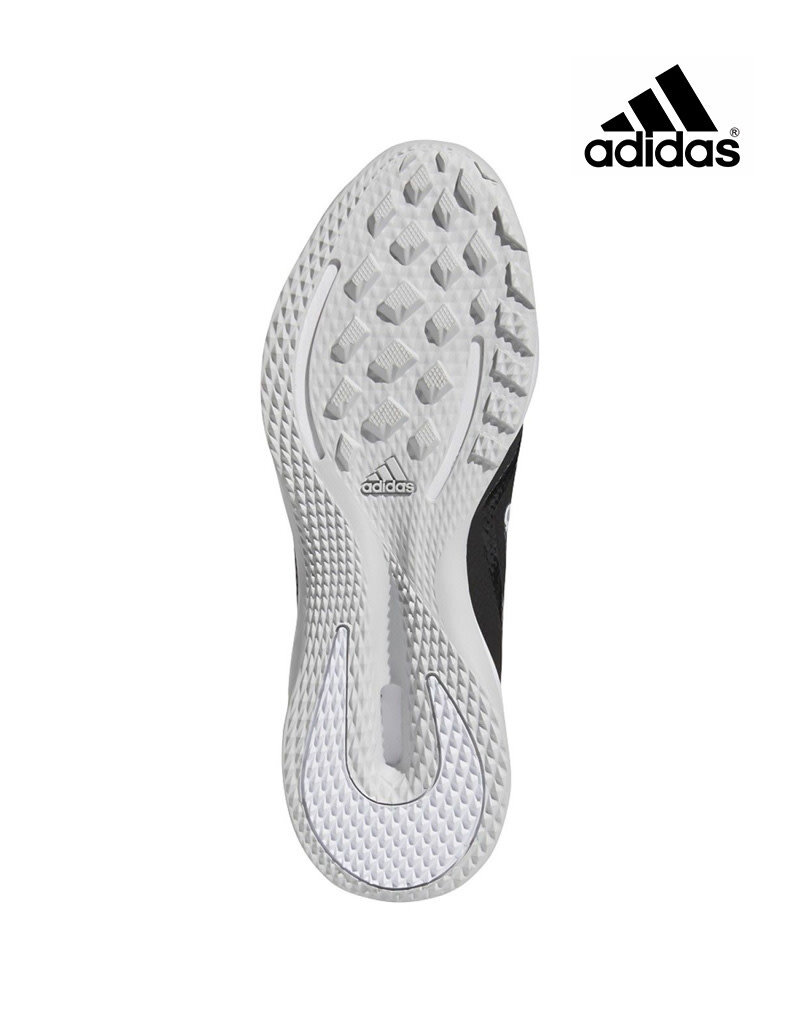 Adidas Adidas ICON 7 Turf Shoes - Black/Silver