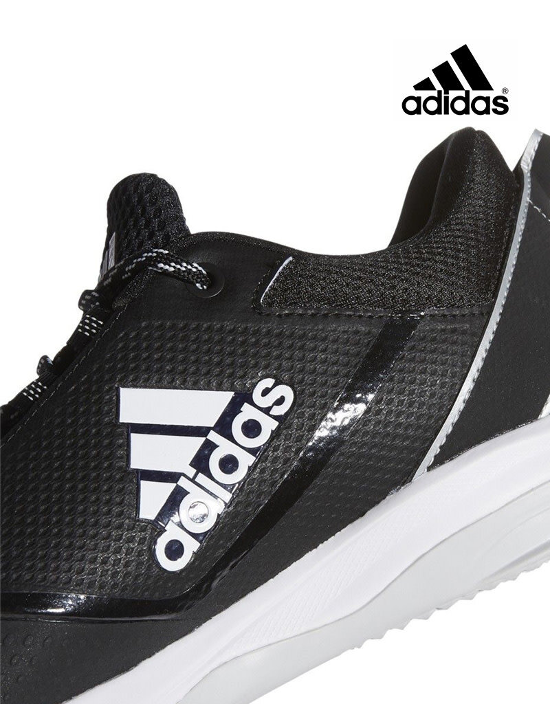 Adidas Adidas ICON 7 Turf Shoes - Black/Silver