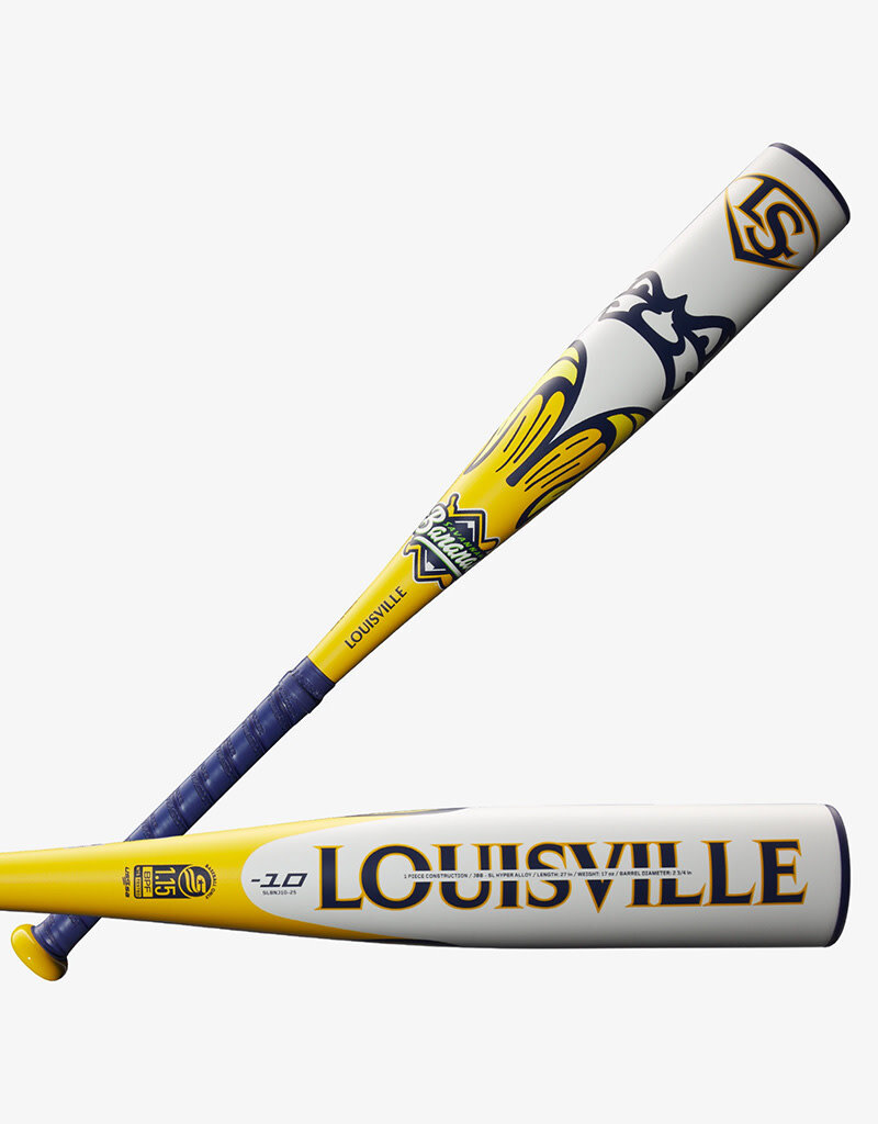 Louisville Slugger 2025 Savannah Bananas JBB 2 ¾” (-10) SL USSSA Baseball Bat