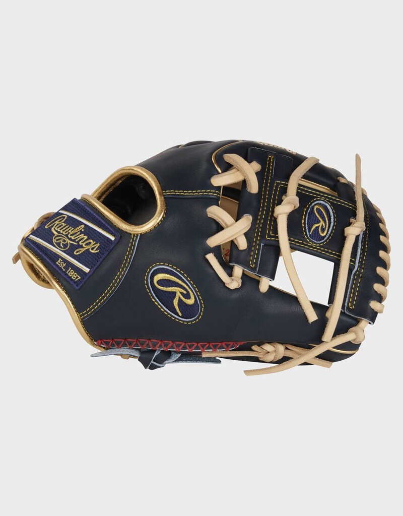 Rawlings RAWLINGS PRO PREFERRED SERIES 11.5-INCH BASEBALL GLOVE RHT - Camel/Navy
