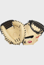 Rawlings RAWLINGS PRO PREFERRED SERIES CATCHERS MITT 34-INCH BASEBALL GLOVE RHT - CAMEL/BLACK