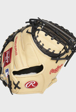 Rawlings RAWLINGS PRO PREFERRED SERIES CATCHERS MITT 34-INCH BASEBALL GLOVE RHT - CAMEL/BLACK