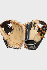 Rawlings RAWLINGS HEART OF THE HIDE SERIES 11.5-INCH BASEBALL GLOVE RHT - CAMEL/BLACK SPEEDSHELL