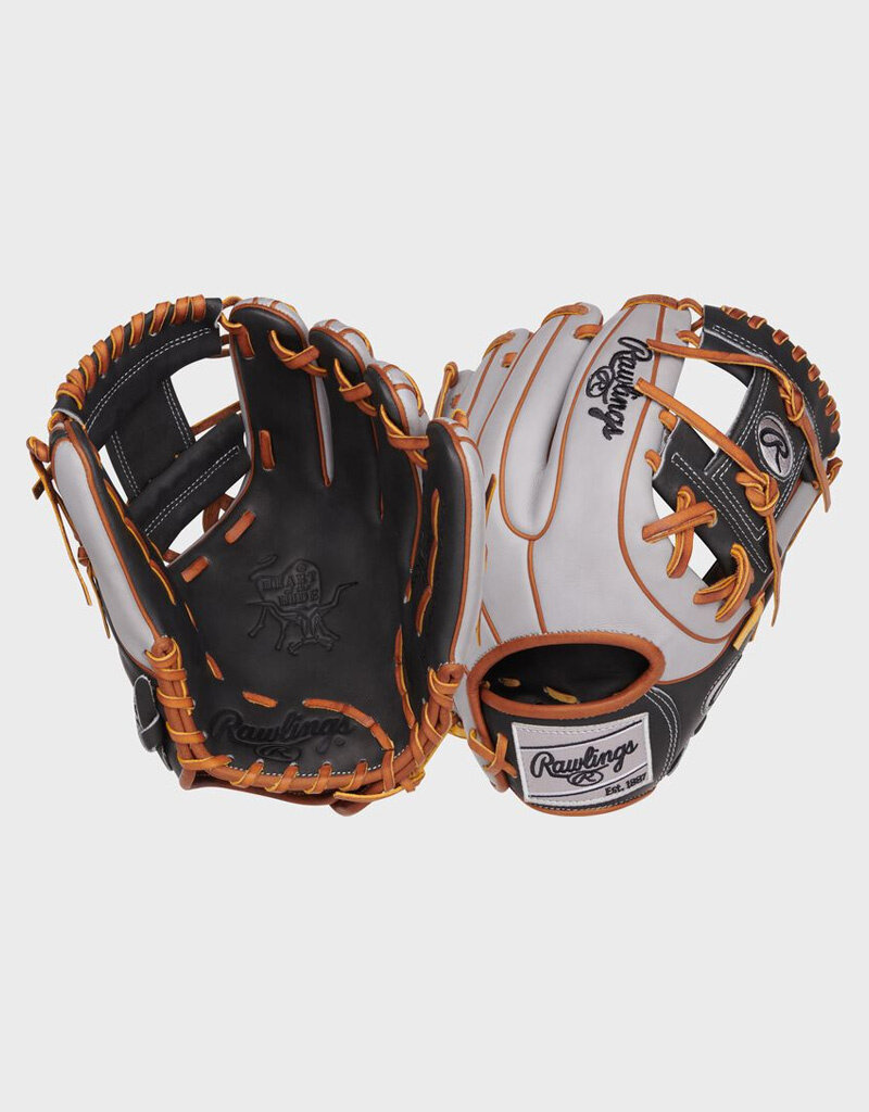 Rawlings RAWLINGS HEART OF THE HIDE WITH CONTOUR TECHNOLOGY 11.5-INCH BASEBALL GLOVE RHT - DARK SHADOW