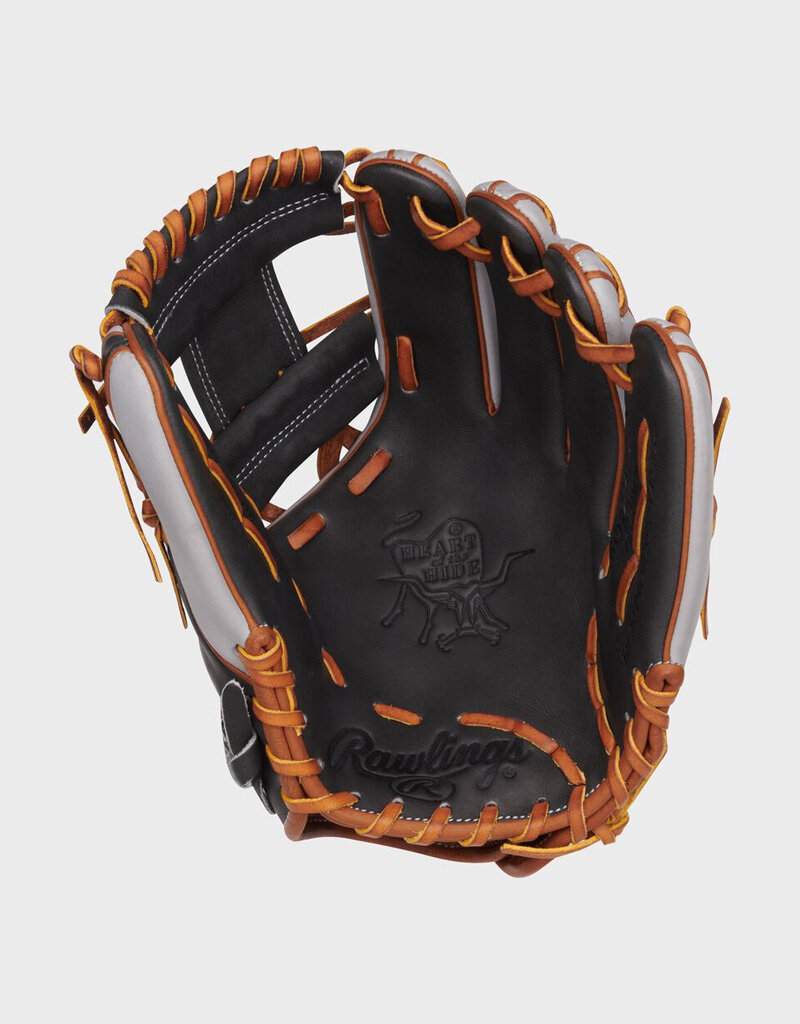 Rawlings RAWLINGS HEART OF THE HIDE WITH CONTOUR TECHNOLOGY 11.5-INCH BASEBALL GLOVE RHT - DARK SHADOW
