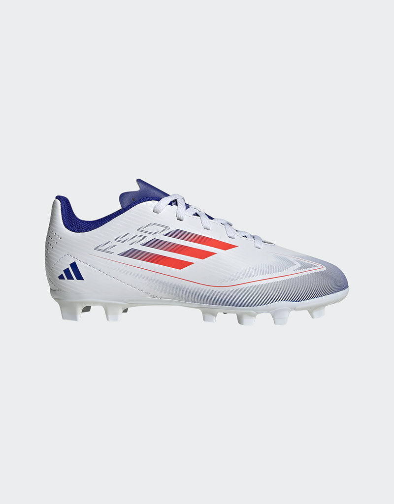 Adidas adidas Kids F50 Club FxG Soccer Cleats 2 - White/SolRed