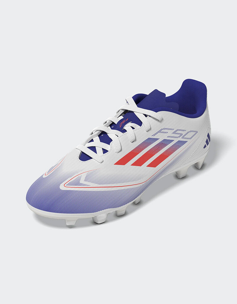 Adidas adidas Kids F50 Club FxG Soccer Cleats 2 - White/SolRed