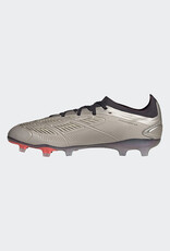 Adidas adidas Predator Pro Firm Ground Cleats  - Platinum Metallic/AuroraBlack/Turbo