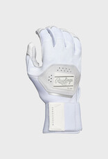 Rawlings RAWLINGS ADULT WORKHORSE COMPRESSION STRAP BASEBALL BATTING GLOVES - WHITE