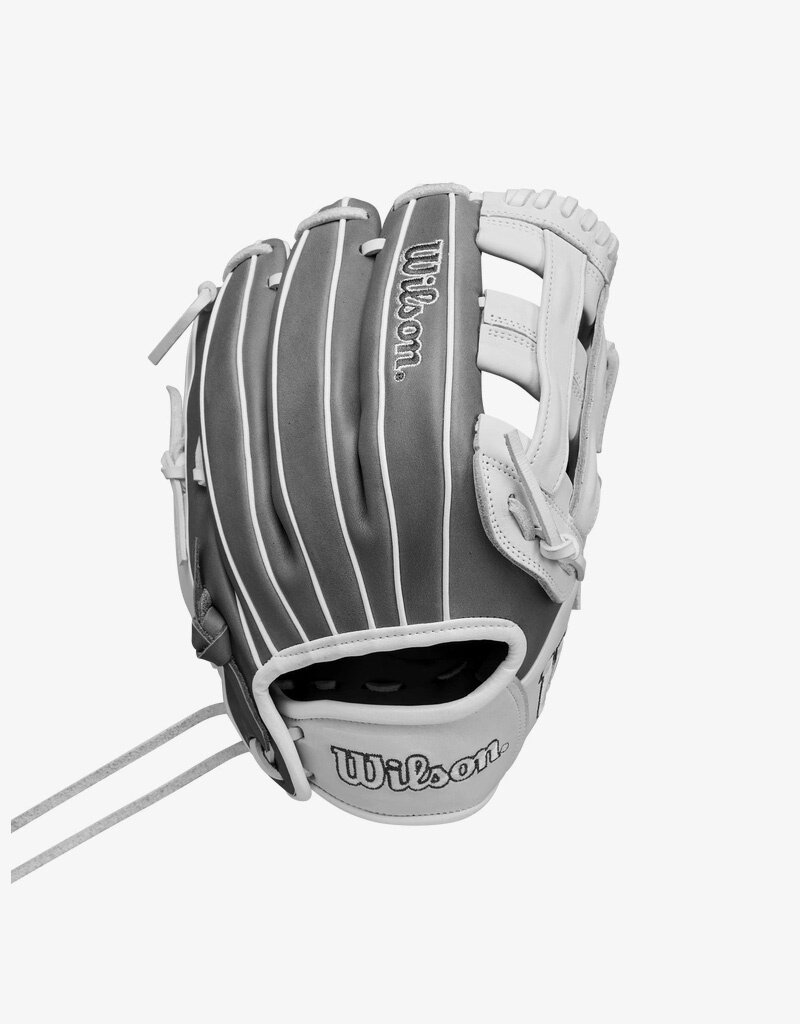 Wilson 2024-2025 A1000® IF12 12” Infield Fastpitch Softball Glove RHT - White/Grey