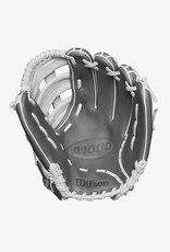 Wilson 2024-2025 A1000® IF12 12” Infield Fastpitch Softball Glove RHT - White/Grey