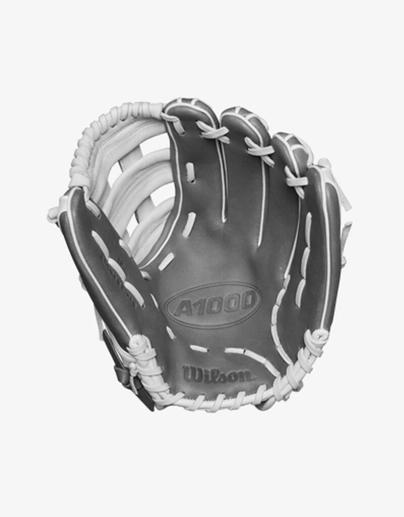 Wilson 2024-2025 A1000® IF12 12” Infield Fastpitch Softball Glove RHT - White/Grey