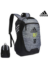 Adidas QC Strikers Adidas Stadium 3 Backpack - Jersey Onix Grey