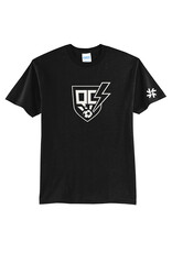 QC Strikers Unisex Short Sleeve Tee-Black