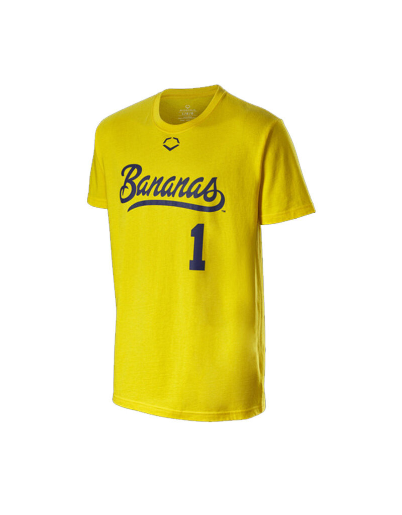 EvoShield Evo Bananas Cotton Tee - Yellow