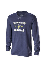 EvoShield Bananas EvoShield Long Sleeve Tee - Heathered Navy