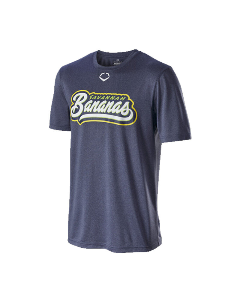 EvoShield Bananas EvoShield Heather Tech Tee - Navy Heather