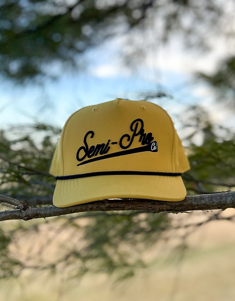 Semi-Pro Co. Semi-Pro Co. 5 Panel Rope Cap - Dijon