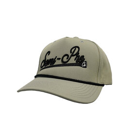 Semi-Pro Co. Semi-Pro Co. 5 Panel Rope Cap - Gray