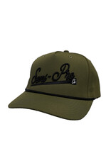 Semi-Pro Co. Semi-Pro Co. 5 Panel Rope Cap - Olive