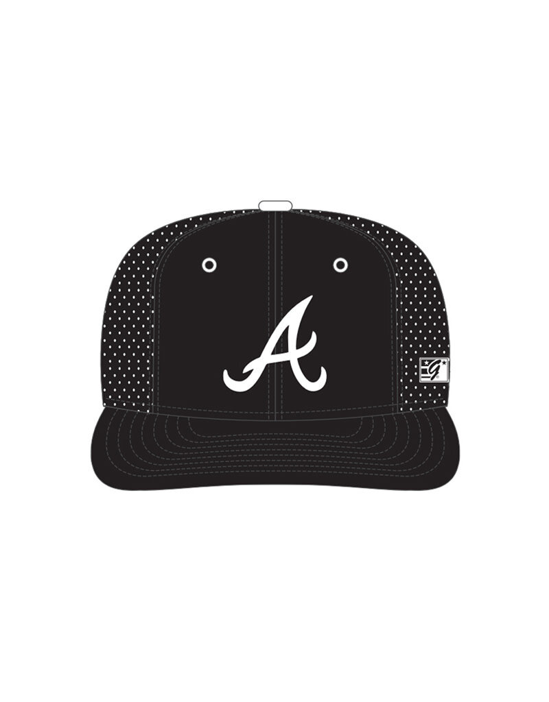 The Game QCA Knights The Game Perforated GameChanger Cap-Low Pro Crown-Black