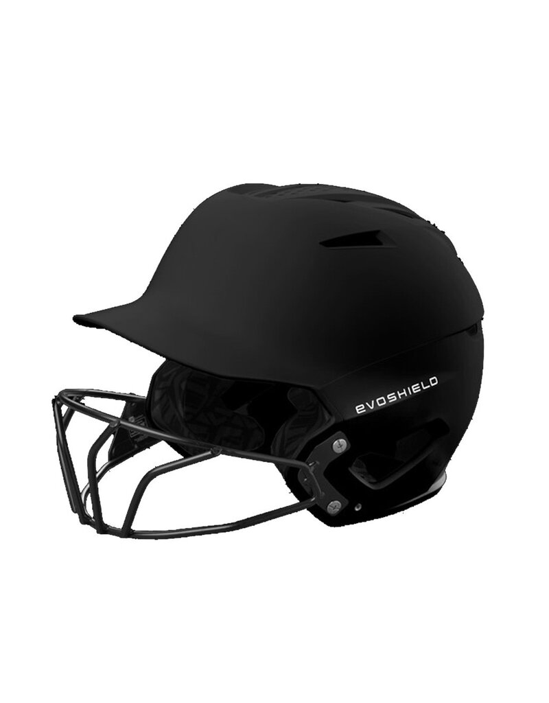 Evoshield XVT 2.0 Softball Batting Helmet With Mask - MATTE