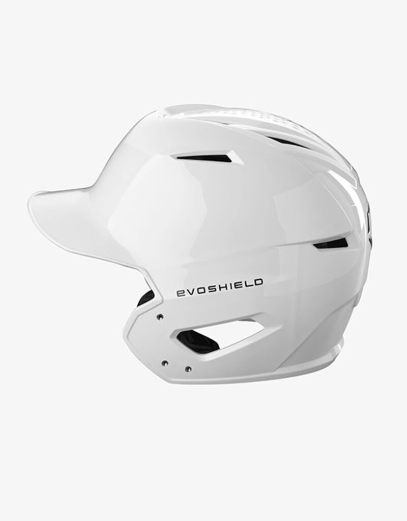 EvoShield Evoshield XVT 2.0 Glossy baseball helmet - TEAM WHITE