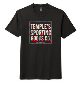 Adcraft Temple's Sporting Goods T-Shirt Square - Black