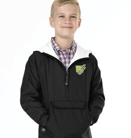 QC Strikers Charles River Men Classic Solid Pullover-Black