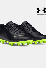 Under Armour UA Shadow Select 2 FG Jr. Kids' Soccer Cleats - Black/CASTLEROCK/High Vis Yellow