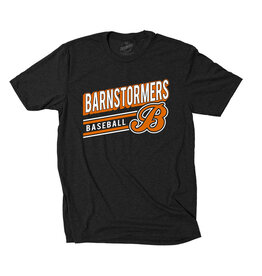 Barnstormer BB Unisex Premium Short Sleeve Tee-Black Frost