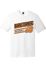 Barnstormer BB Unisex Premium Short Sleeve Tee-White