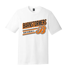 Barnstormer BB Unisex Premium Short Sleeve Tee-White