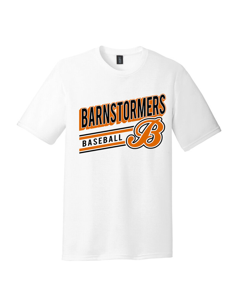 Barnstormer BB Unisex Premium Short Sleeve Tee-White