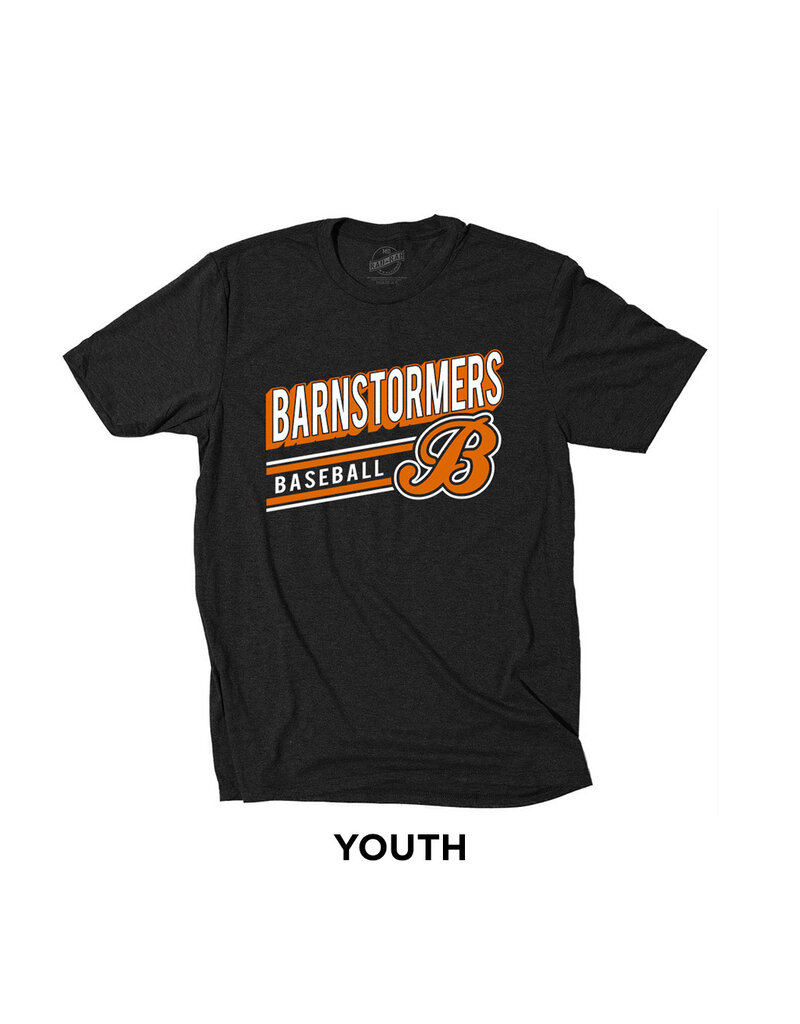 Barnstormer BB YOUTH Premium Short Sleeve Tee-Black Frost