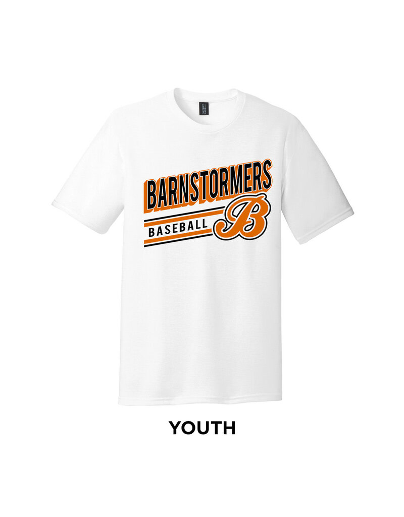Barnstormer BB YOUTH Premium Short Sleeve Tee-White