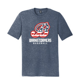 Barnstormer BB Unisex Premium Short Sleeve Tee-Navy Frost