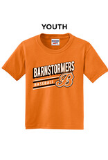 Barnstormer BB Youth Short Sleeve Tee-Tennessee Orange